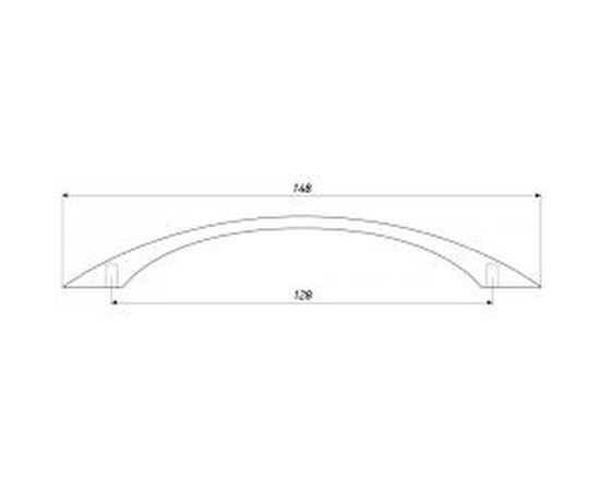 Ручка Laurus СК ш 128 хром 19238 – изображение 4