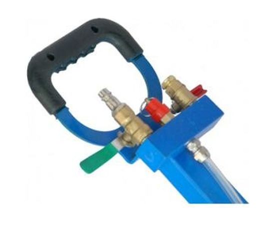 Пневматический 3-секционный домкрат с ручкой AE&T 3т T08103A – изображение 3