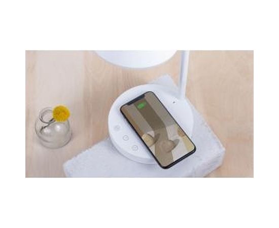 Светильник настольный + беспроводное Rombica З/ У LED L2/ беспроводная зарядка DL-H002 – изображение 2