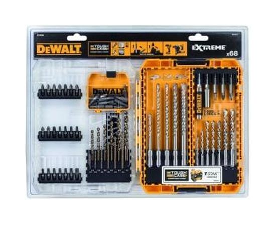 Набор бит сверл и буров EXTREME 68 шт DEWALT DT70760-QZ 