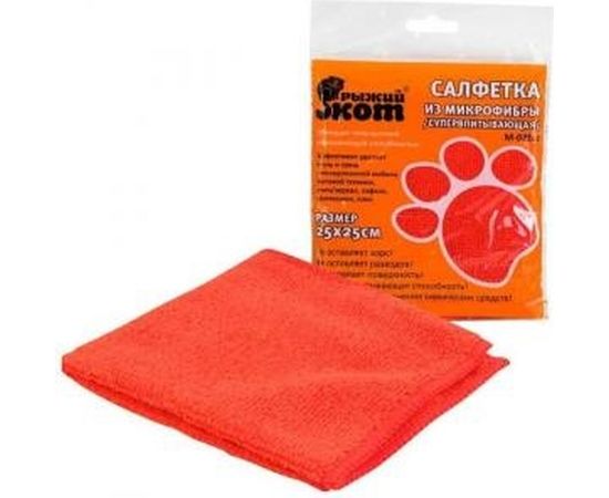 Салфетка из микрофибры Рыжий кот М-02Есо 310293 