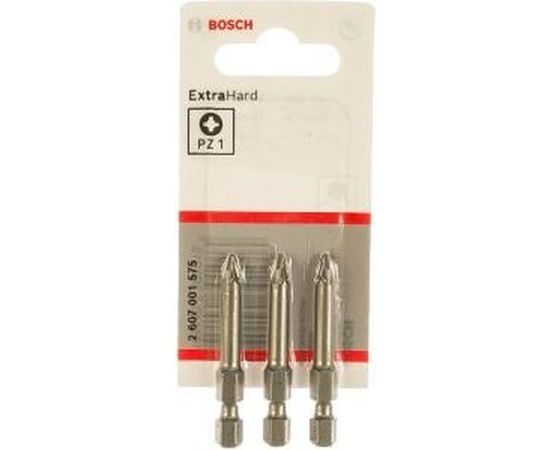 Бита (49 мм; 3 шт) POZIDRIV 1 XH Bosch 2607001575 
