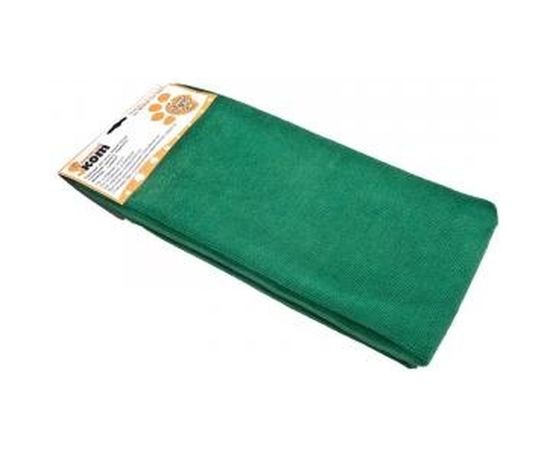 Тряпка для пола из микрофибры Рыжий кот M-02F-XXL зеленая, 80х100 см 310265 