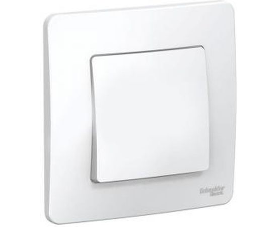 1-клавишный выключатель Schneider Electric BLANCA 6А, 250B, БЕЛЫЙ BLNVS006101 