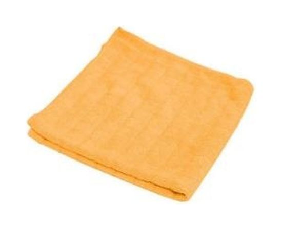 Универсальная вафельная салфетка из микрофибры Рыжий кот M-03 оранжевая, 30х30 см 310206 