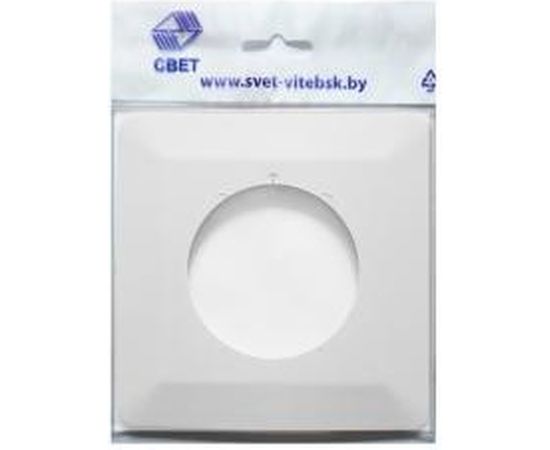 Накладная рамка SVET под выключатель и розетку, прозрачная SV0407-0009 