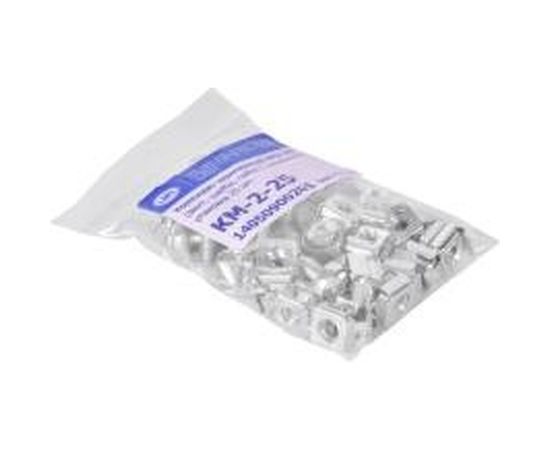 Монтажный комплект №2 ЦМО /винт, шайба, гайка с защелкой/ упаковка 25шт. КМ-2-25 