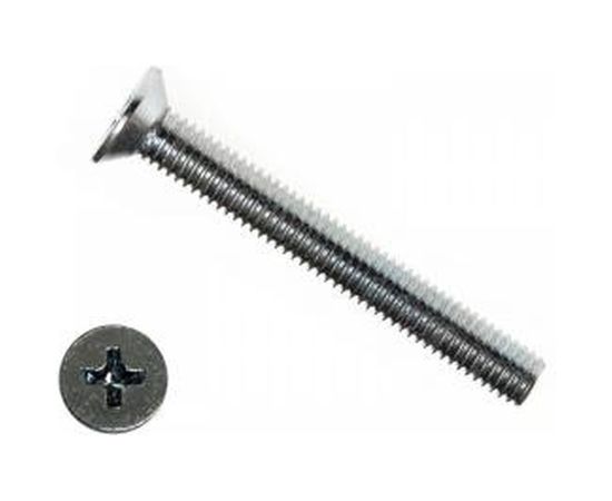 Потайной винт КРЕП-КОМП нержавейка, DIN965 А2 5х20 25шт впн520мф 