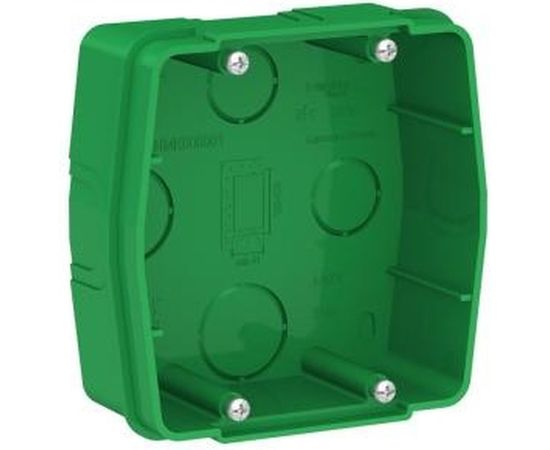 Монтажная коробка для силовых розеток Schneider Electric BLANCA, С/У, зеленый BLNMK000001 