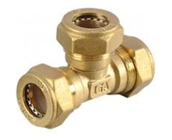 Тройник Lavita труба-труба-труба 3Т 15-15-15 