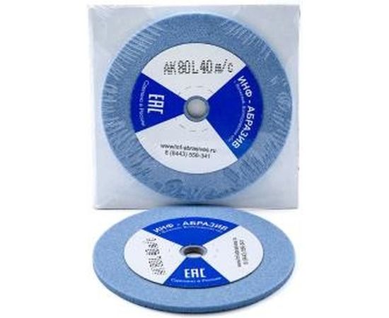 Круг для заточки цепей 1 (100х3.5х10 мм; AK 80 L; 40 м/с) ИНФ-АБРАЗИВ 1-6647 