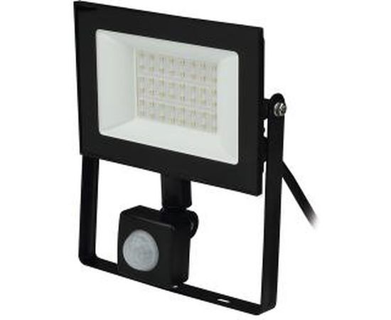 Светодиодный прожектор Uniel ULF-F62-50W/6500K SENSOR IP54 200-240В BLACK UL-00007126 