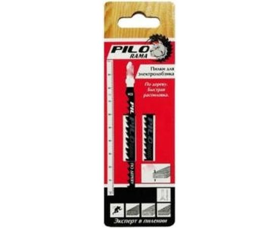 Пилки по дереву (132x107 мм; h=4-100 мм) для лобзика Pilorama 551192 