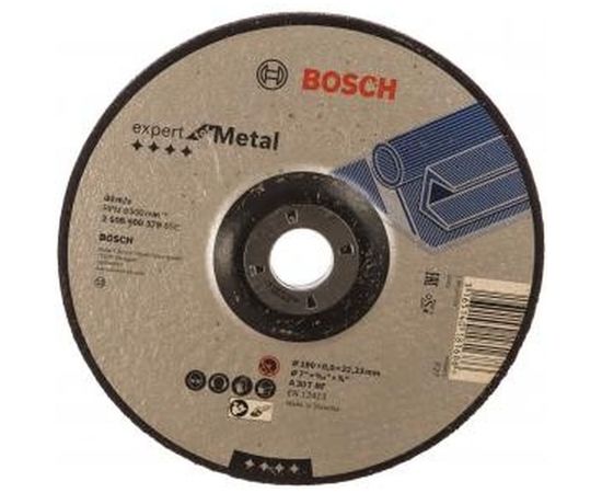 Круг обдирочный Expert for Metal для УШМ (180х22,2 мм) Bosch 2608600379 – изображение 3