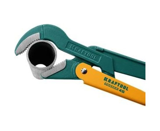 Трубный ключ Kraftool PANZER-45, №3, изогнутые губки 2735-20_z02 – изображение 3