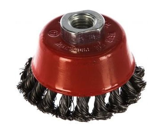 Щетка чашечная (75 мм; М14) для УШМ Matrix 74624 – изображение 3
