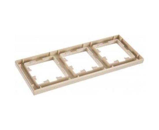 3-постовая универсальная рамка Schneider Electric ATLASDESIGN БЕЖЕВЫЙ ATN000203 – изображение 2