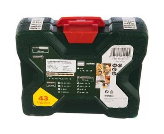 Набор принадлежностей x-line 43 шт. BOSCH 2607019613 – изображение 2