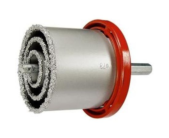 Набор коронок по керамической плитке (33-83 мм) + напильник MATRIX 72842 – изображение 2