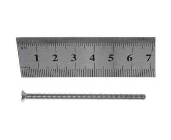 Потайной винт КРЕП-КОМП нержавейка, DIN965 А2 4х70 10шт впн470мф – изображение 2