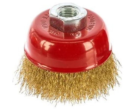 Щетка чашечная (75 мм; М14) для УШМ Matrix 74604 – изображение 4