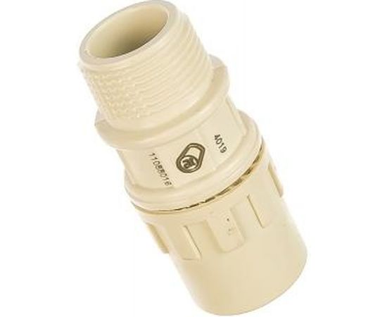 Муфта соединительная ШиреФит (20 мм; 3/4) для трубопровода Зубр 51461-20-3/4 