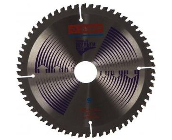 Диск пильный Точный-МУЛЬТИ рез (185х30 мм; 60Т) Зубр 36907-185-30-60 