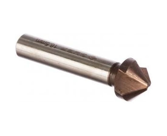 Зенкер конусный с кобальтовым покрытием (16.5х60 мм; М8) по металлу для дрелей Зубр 29732-8 