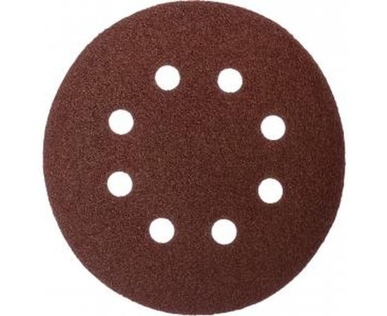 Шлифлист липучка по дереву и металлу 5 шт. 125 мм К80 Энкор 20203 