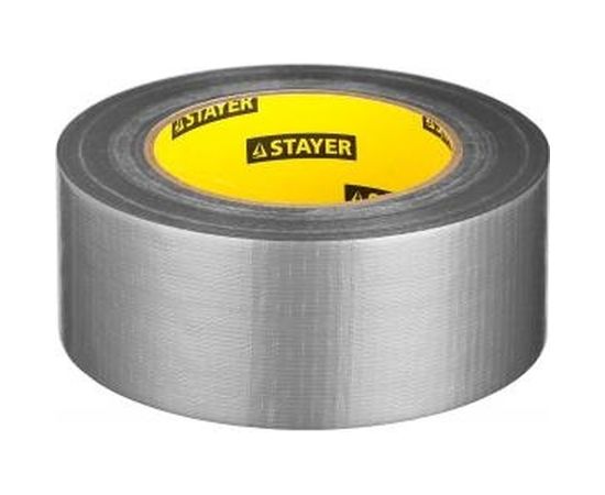 Клейкая лента армированная серебристая (48 мм; 45 м) укрепленная тканью Stayer 12080-50-50 