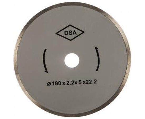 Диск алмазный по керамической плитке 180х22,2 мм для плиткорезов К-460; К-461 Энкор 25500 