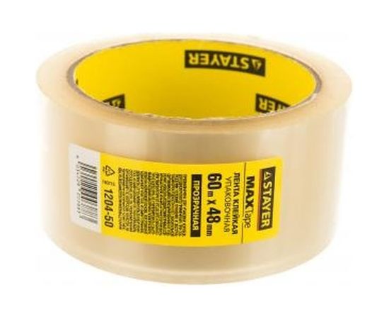 Лента клеящая упаковочная (48 мм; 60 м) Stayer 1204-50 
