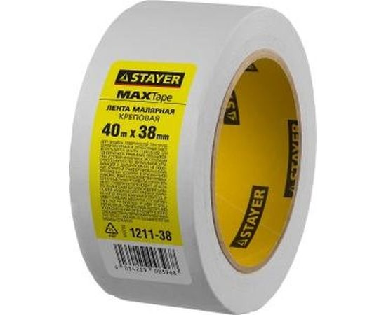 Лента малярная бумажная (38 мм; 40 м) Stayer 1211-38 