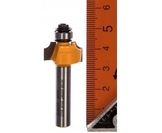 Фреза кромочная калевочная (19х10 мм; R 3.2 мм; хвостовик 8 мм) по дереву Энкор 9245 