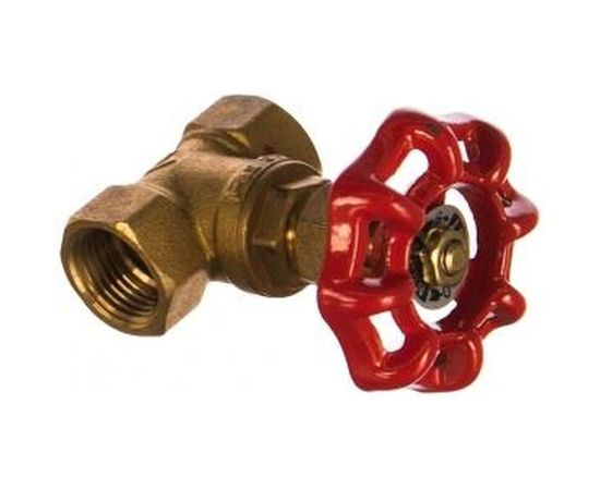 Кран запорный 15Б3р (1/2) для трубопровода Зубр 51210-1/2 