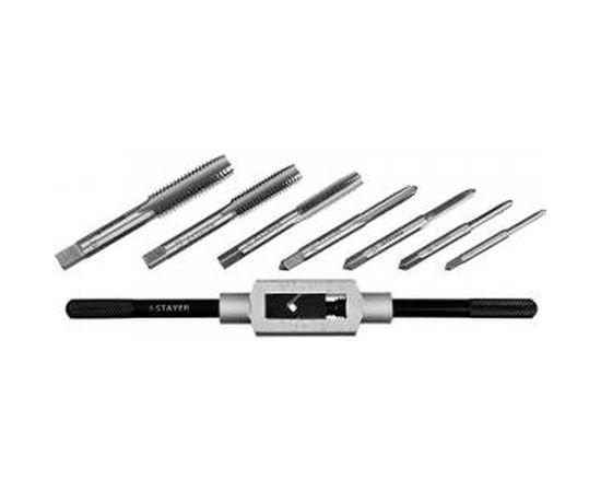 Набор метчиков, метчикодержатель 1шт, метчики 7шт, 8 предметов Stayer MASTER 28016-H8_z01 