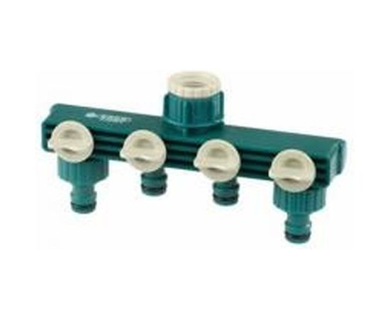 Распределитель четырехканальный (3/4; 1) для системы полива Raco 4250-55257C 