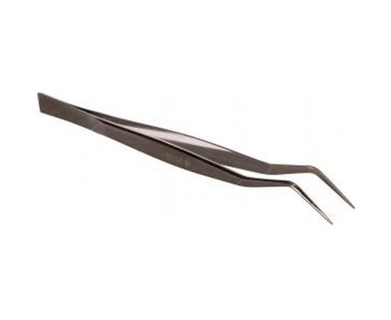 Изогнутый пинцет для электроники и точной механики 160 мм ЗУБР 22211-3-160 – изображение 3