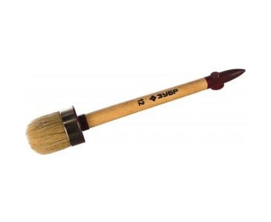 Круглая кисть ЗУБР УНИВЕРСАЛ-МАСТЕР №12х45мм 01501-45 – изображение 2