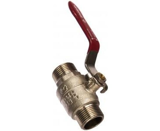 Кран шаровой полнопроходной (3/4; папа-папа) для трубопровода Зубр 51352-N-3/4 – изображение 6