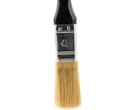Плоская кисть STAYER UNIVERSAL-PROFI, светлая натуральная щетина, деревянная ручка, 25мм 0104-025 – изображение 2