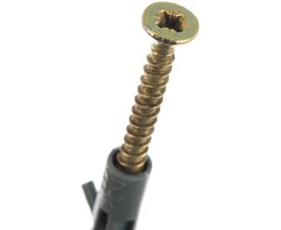 Дюбель ЕВРО с шурупом 15 шт. (5x25 мм; ТФ6) ЗУБР 30662-05-25 – изображение 5