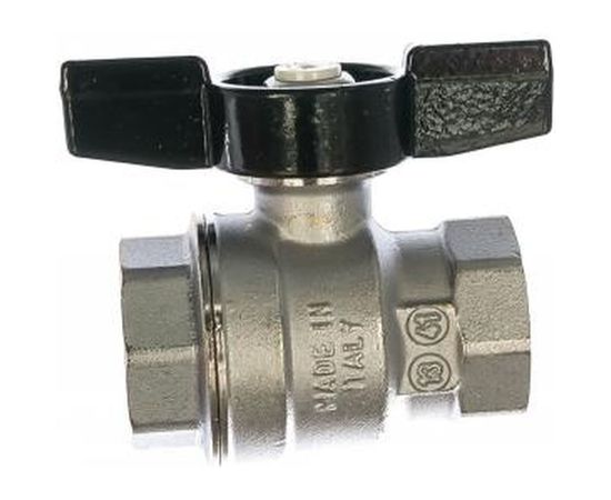 Кран шаровой полнопроходной (3/4; мама-мама) для трубопровода Зубр 4-51323-C-3/4 – изображение 4