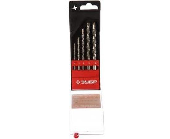 Набор сверл ПРОФИ (5 шт.) по бетону ЗУБР 2922-H5 – изображение 2