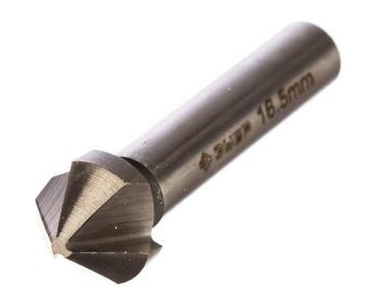 Зенкер конусный (16.5х60 мм; М8) по металлу для дрелей Зубр 29730-8 – изображение 3