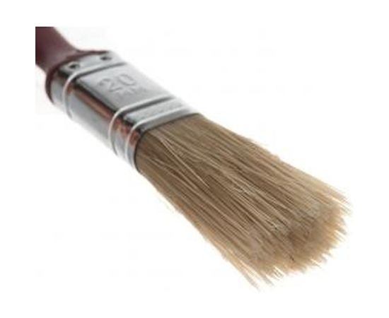 Плоская кисть STAYER UNIVERSAL-EURO со светлой натуральной щетиной и пластмассовой ручкой 20мм 0108-20 – изображение 2