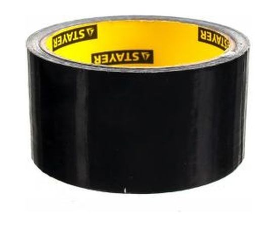 Армированная лента на тканевой основе STAYER черный 50мм х 10м 12086-50-10 – изображение 4