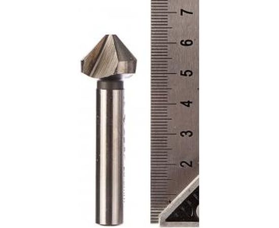 Зенкер конусный (20.5х63 мм; М10) по металлу для дрелей Зубр 29730-10 – изображение 3