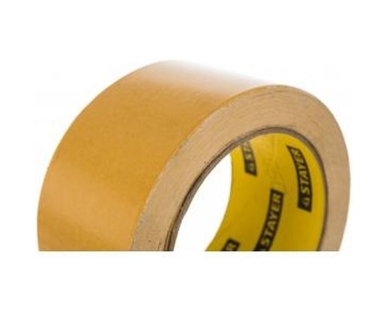 Лента клеящая двухсторонняя (50 мм; 25 м) Stayer 1221-50-25 – изображение 2