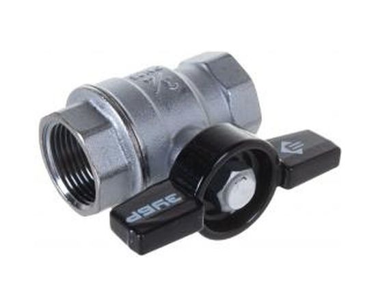 Кран шаровой полнопроходной (3/4; мама-мама) для трубопровода Зубр 4-51323-C-3/4 – изображение 3